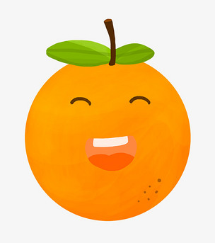 开心的南瓜饼插画