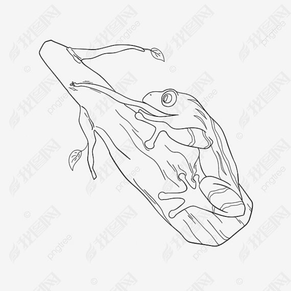 frog clipart black and white ɰܲʳ