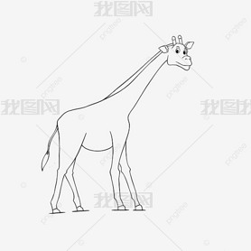 giraffe clipart black and white վ¹ɰͯ