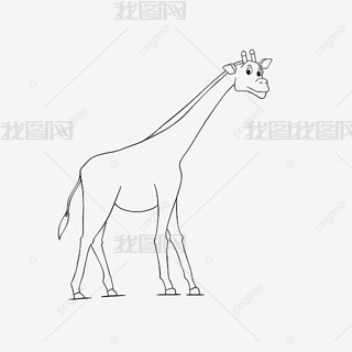 giraffe clipart black and white վ¹ɰͯ