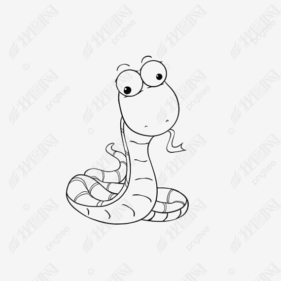 snake clipart black and white ֻڰ