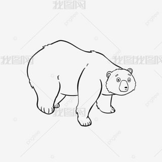 bear clipart black and white ֻͨڰ߸