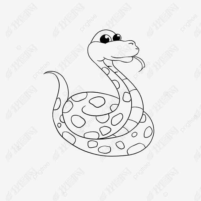 snake clipart black and white ͨڰ