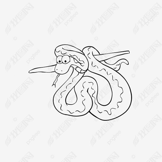 snake clipart black and white ֻڰС߸