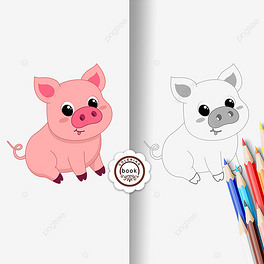 pig clipart black and white ۺͨ߸