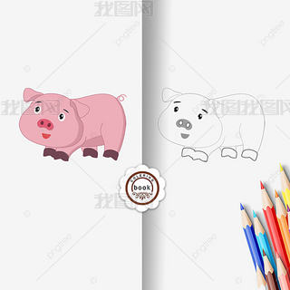 pig clipart black and white ͨͯڰ߸