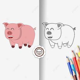 pig clipart black and white ͯ߸