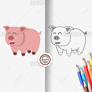 pig clipart black and white ͯ߸