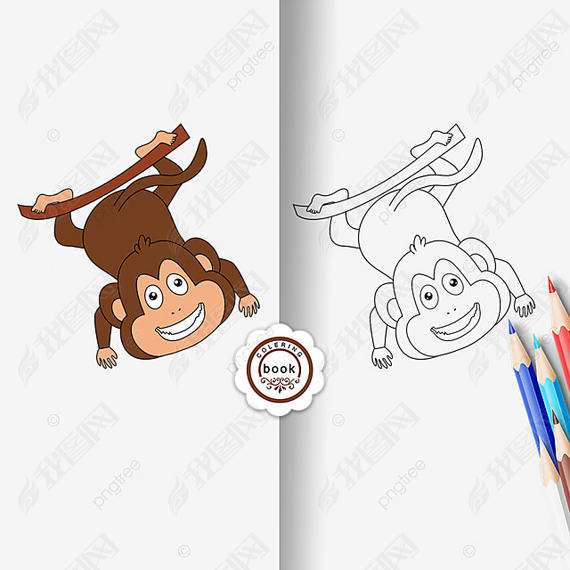 monkey clipart black and white ͯڰ߸嵹С