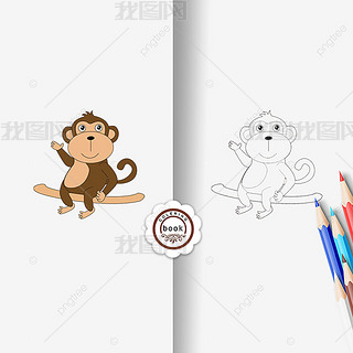 monkey clipart black and white ͯڰ߸