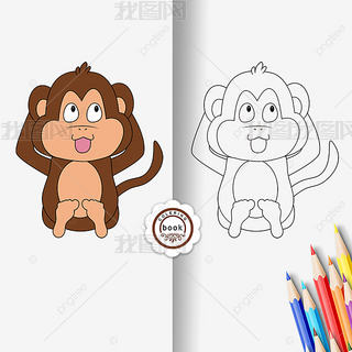 monkey clipart black and white Ӷͯ߸