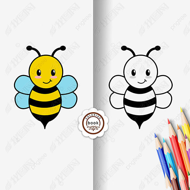 honeybee clipart black and white С۷߸