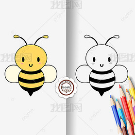 honeybee clipart black and white ɰ۷