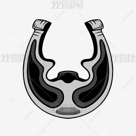 ڰ׻ɫhorseshoe clipart