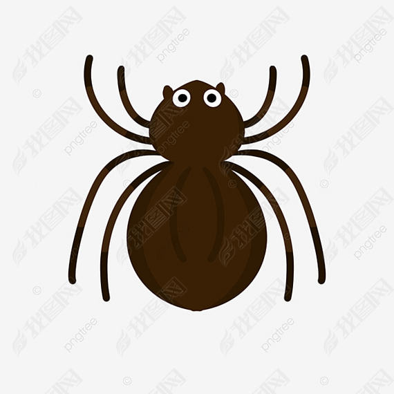 ɫӰ֩spider clipart