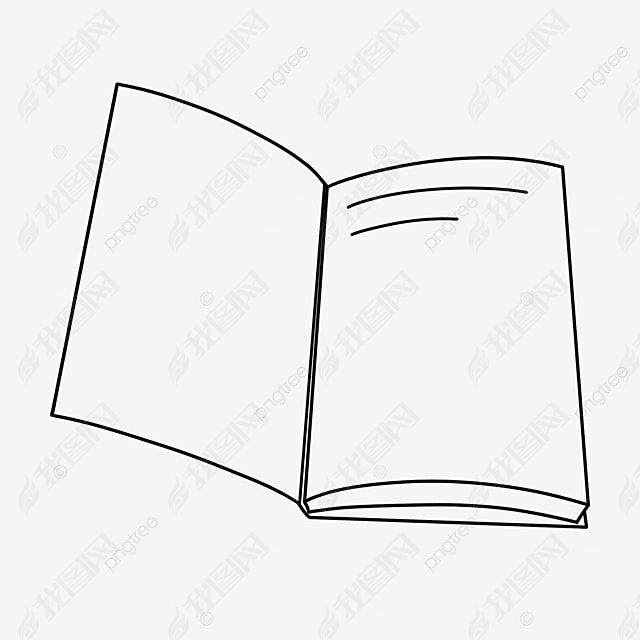 ǻbook black and white clipart