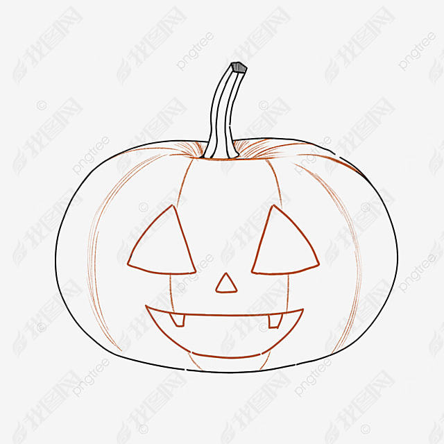 pumpkin clipart black and white ɰϹ