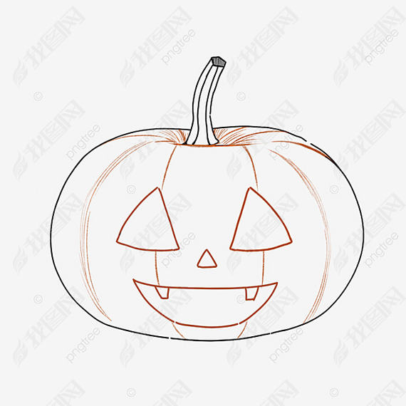 pumpkin clipart black and white ɰϹ