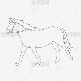 horse clipart black and white ׳׳