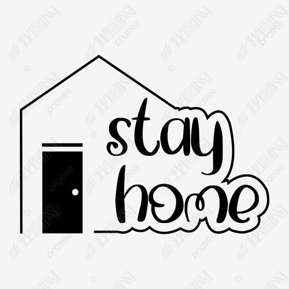 stay at home isolated with house preview