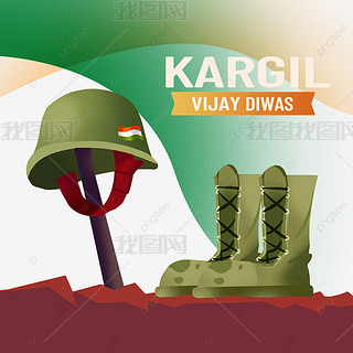Kargil Vijay Diwas War Helmet