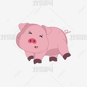 ɫͨɰȤСز pig clipart