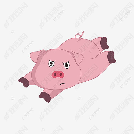 ЦſСɰͨɫʸԪ pig clipart