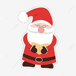 可爱圣诞节卡通创意图片圣诞老人