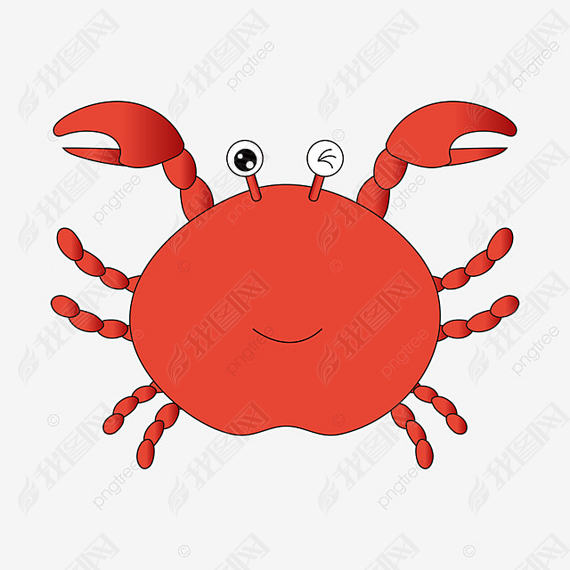 crab clipart ͨزĿɰз廭