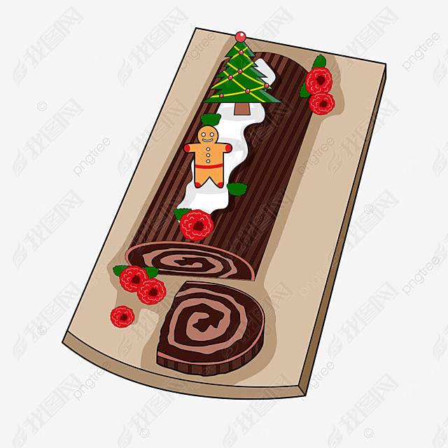 ʥյyule log cake