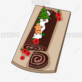 ʥյyule log cake