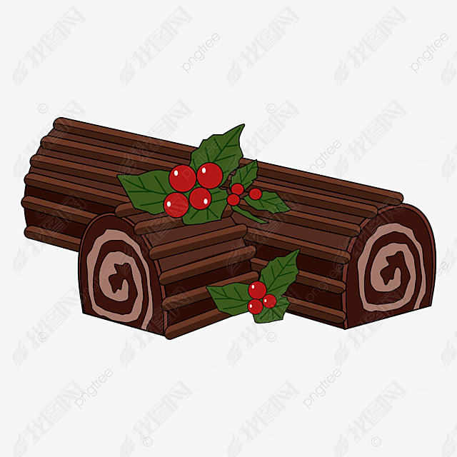 յyule log cake