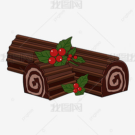 յyule log cake