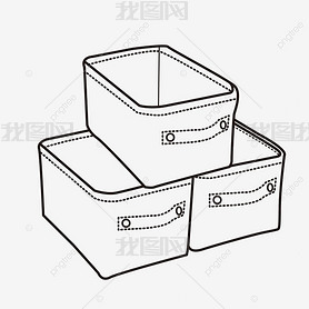 ڰ߸box black and white clipart