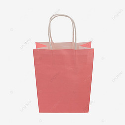 购物袋包装商品时尚粉色