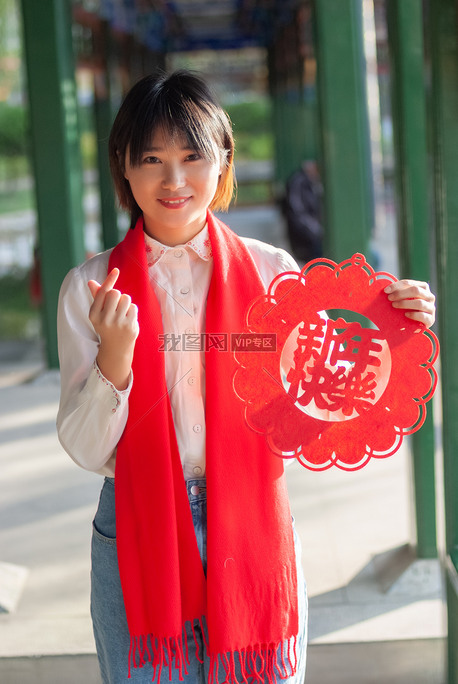 外景-新年喜庆人物高清图