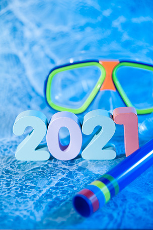 蓝色海底主题系列2021数字521