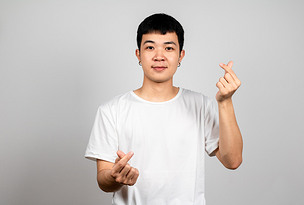 青年男性面部动作上半身展示下载-编号26842287-人物情感-我图网