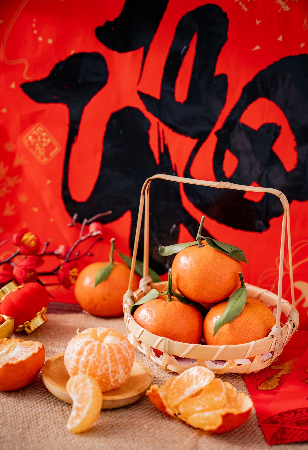 橘子水果过年食品