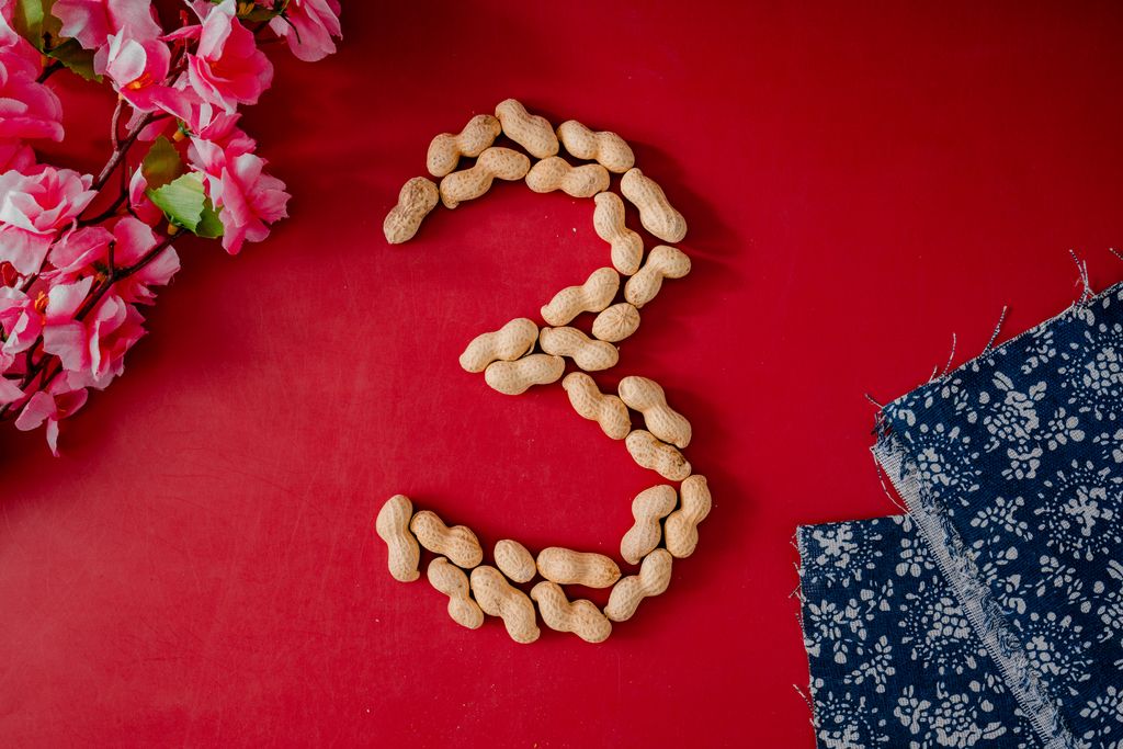 花生数字摆拍倒计时