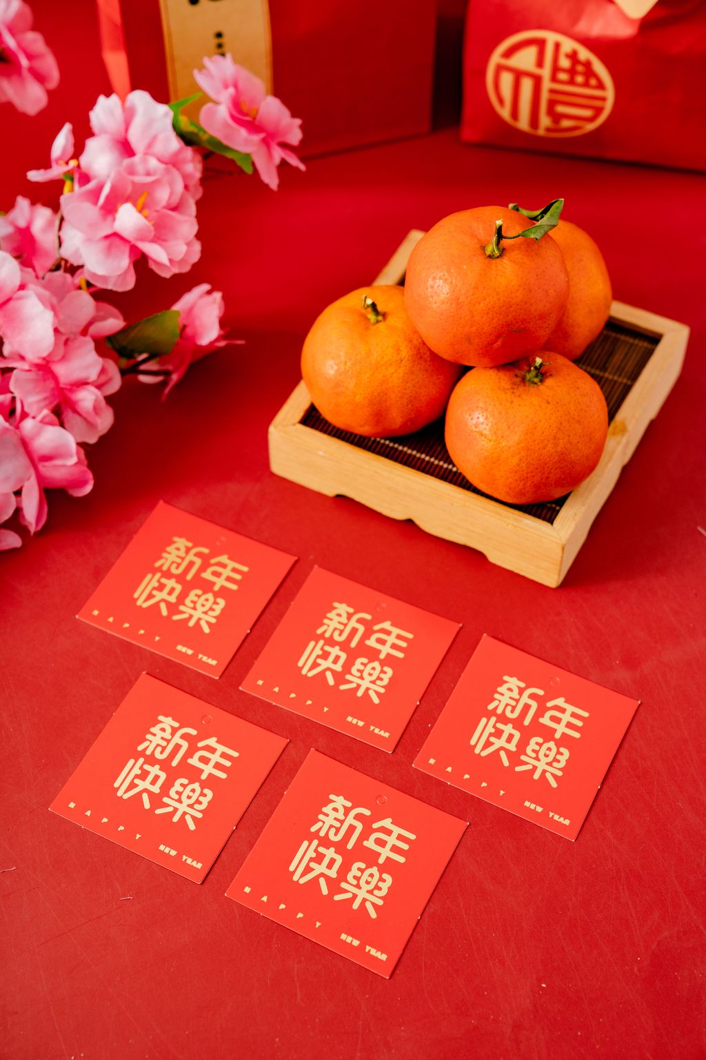 新年年货橘子送礼