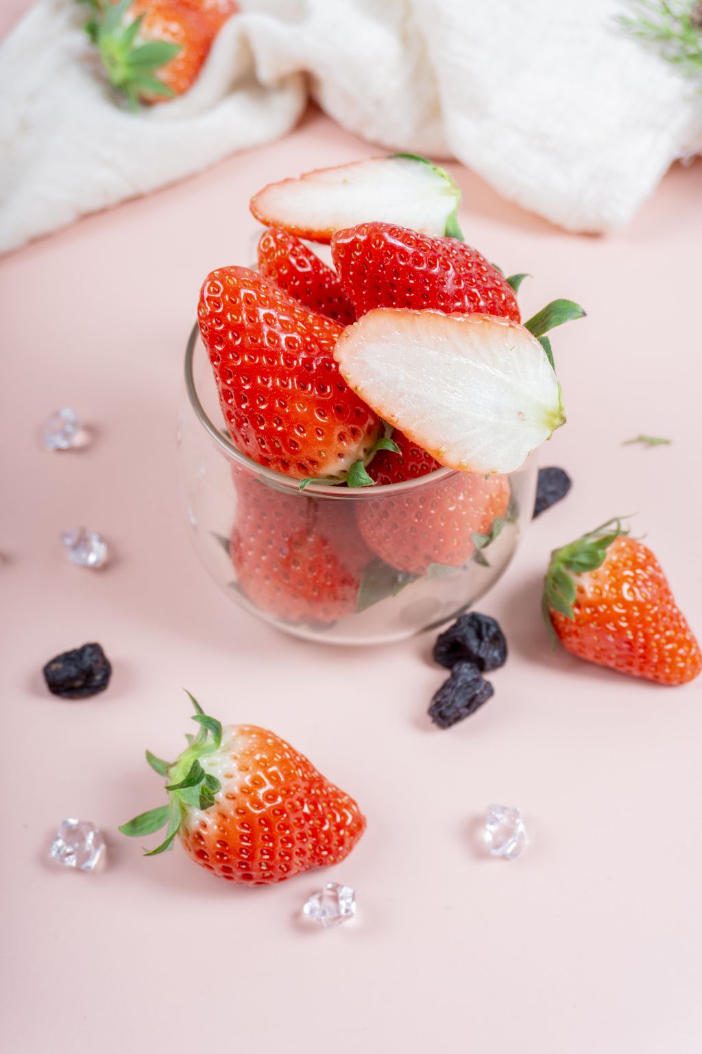 粉色小清新草莓