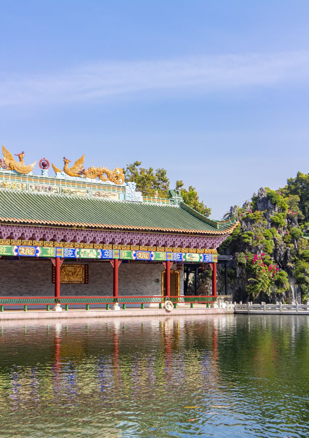 广州旅游宝墨园古建筑