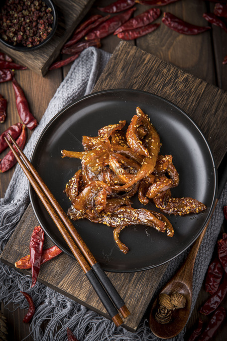 麻辣美味龙头鱼干