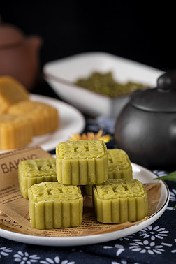 绿豆糕点专题模板-绿豆糕点图片素材下载-我图网