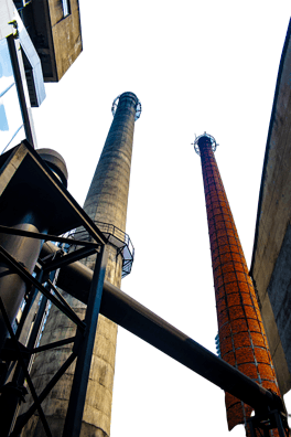 四川成都网红打卡地东郊记忆的老烟囱免抠元素