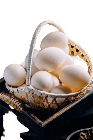 新鲜鸭蛋美食摄影免抠元素