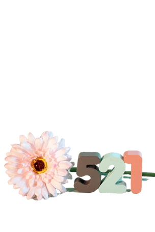 文艺数字520 521 1314免抠元素