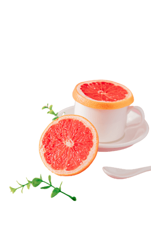 西柚柚子水果免抠元素