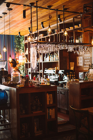 咖啡馆生活场景素材